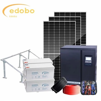 Sistem de energie solară în afara rețelei cu baterie de rezervă