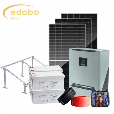 Sistem solar comercial în afara rețelei de 10kw