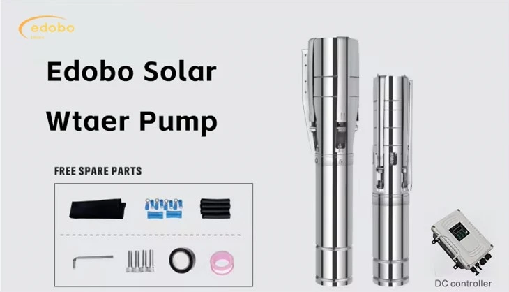 1,5 CP pompă de apă solară profundă pentru fermă