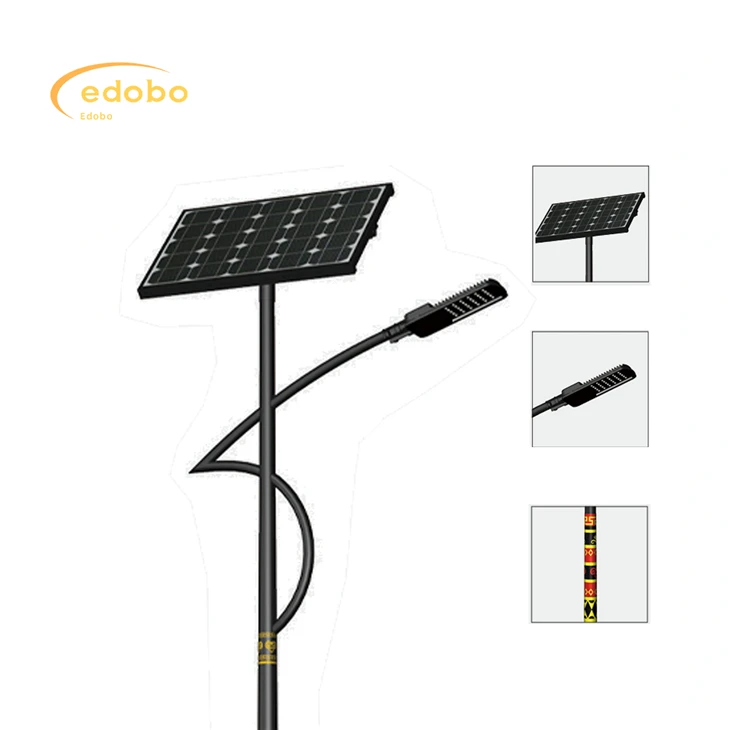 Lumină stradală solară split de exterior 80w/100w/120w