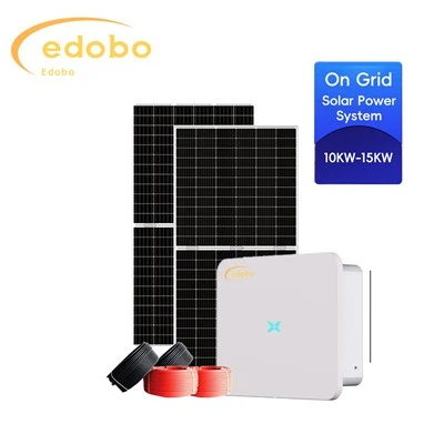 Sistem de energie solară independent de 10kw pe rețea