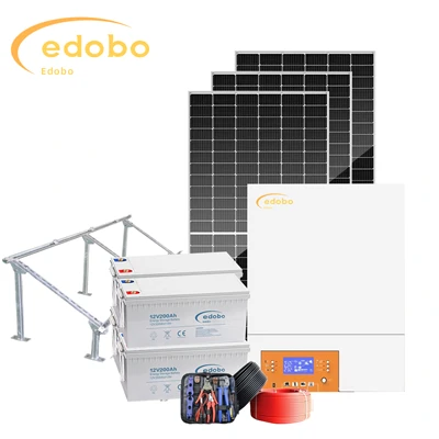 Sistem solar comercial de 8kw în afara rețelei