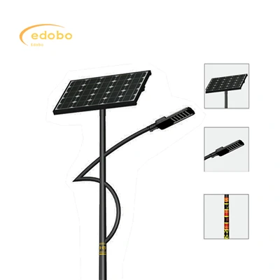 Lumini stradale solare personalizate cu un singur braț și dublu braț pentru utilizare rutieră