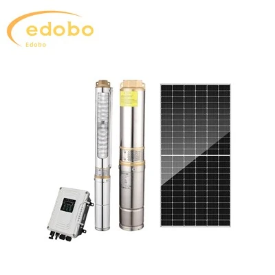 Edobo Solar Solar Deep Well Solar Water Pompa pentru fermă