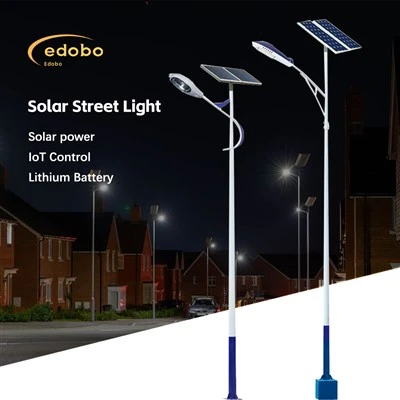 Iluminat stradal Edobo cu energie solară cu baterie cu litiu